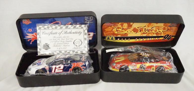 2 RACING CHAMPIONS NASCAR MODEL CARS IN CASES (1 of 2)