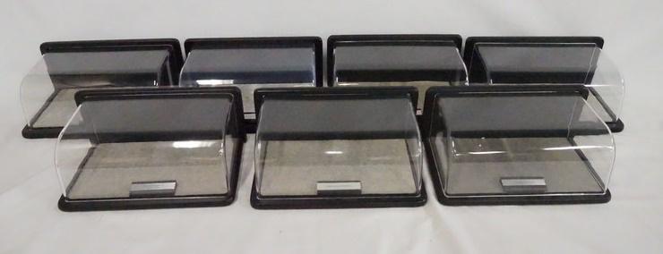 7 DISPLAY CASES FOR MODEL CARS (1 of 2)