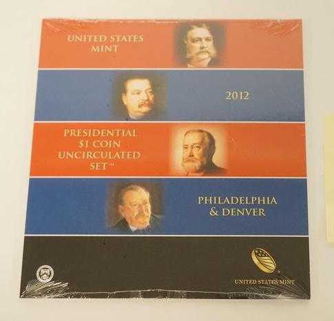 UNITED STATES MINT SET 2012 PRESIDENTIAL $1 (1 of 3)