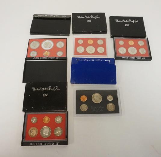 5 UNITED STATES MINT PROOF SETS 1979-1983 (1 of 1)