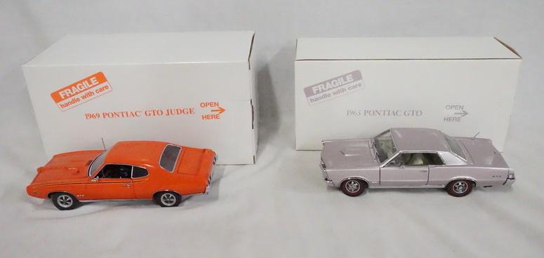 2  DANBURY MINT PONTIAC GTO MODELS (1 of 3)