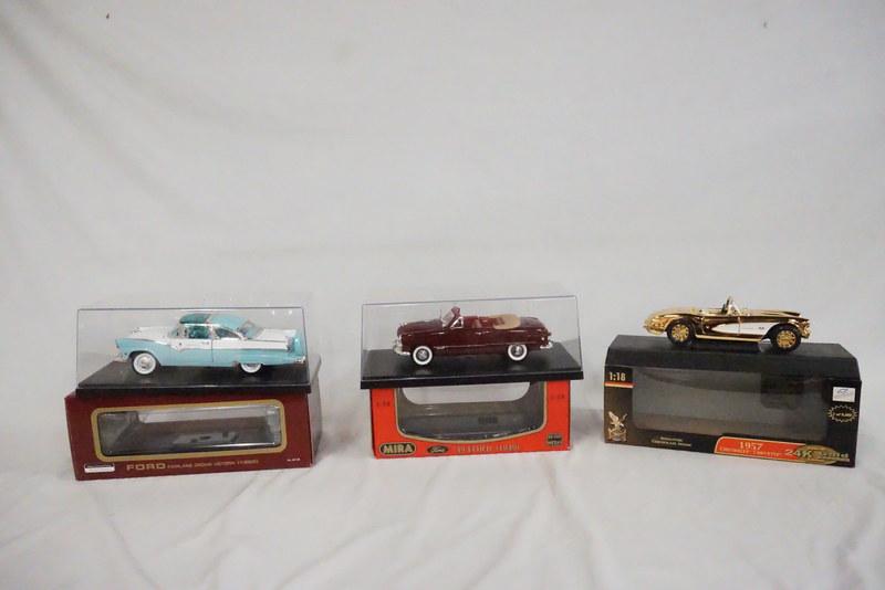 3 MODEL CARS W/ ORIGINAL BOXES (1 of 1)