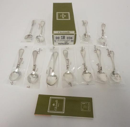CHRISTOFLE PARIS DEMITASSE SPOONS (1 of 2)