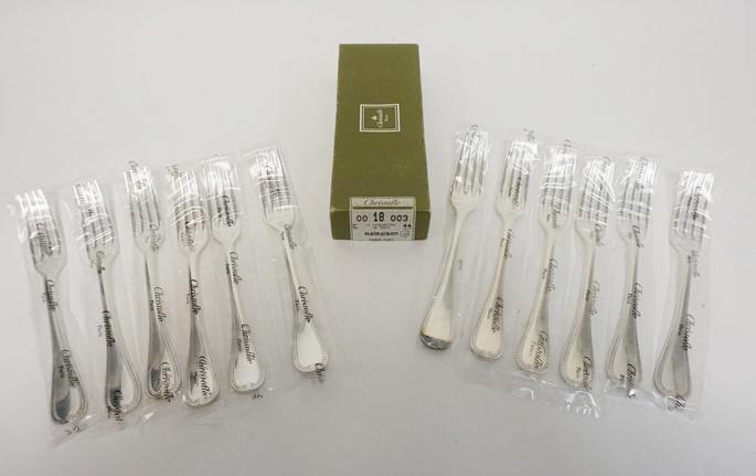 CHRISTOFLE PARIS DINNER FORKS (1 of 3)