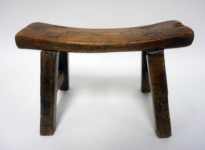 ASIAN WOOD PILLOW WITH MORTICED LEGS (1 of 3)