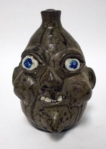 GRACEWELL HEWELL GROTESQUE FACE JUG (1 of 5)