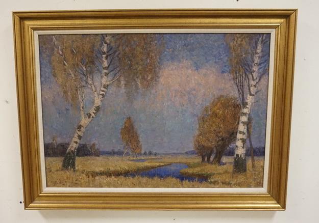 ALFRED LAUTH OIL ON CANVAS (1 of 5)