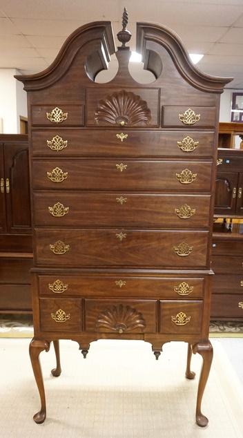 HARDEN WALNUT HIGHBOY (1 of 4)