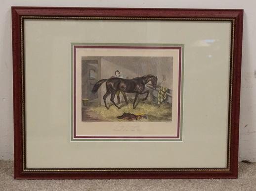 ANTIQUE HORSE PRINT (1 of 2)