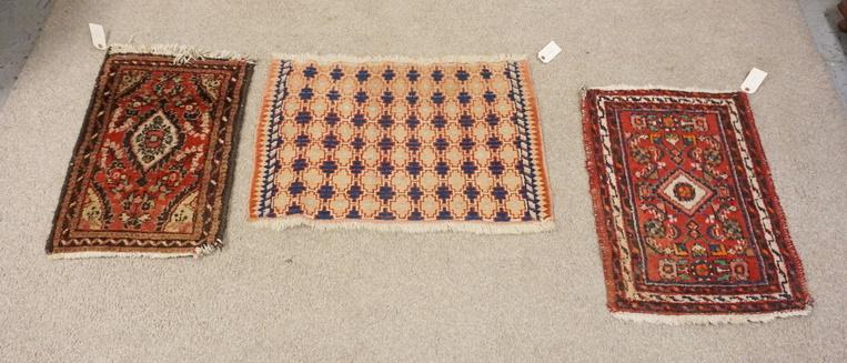 3 ORIENTAL THROW RUGS (1 of 1)