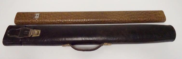 Schmelke Cue and Two Vintage Tube Cases (1 of 4)