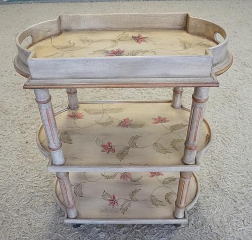 PAINT DECORATED STAND (1 of 2)