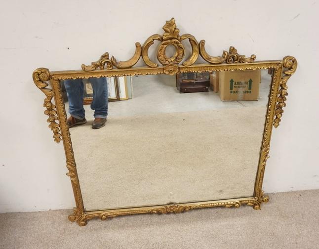 MIRROR IN FANCY GILT FRAME (1 of 3)