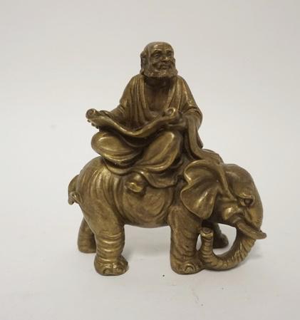 SMALL BRONZE ASIAN MAN (1 of 3)