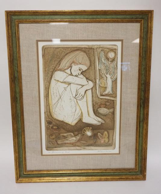 FRAMED PRINT BY IRVING AMEN (1 of 3)