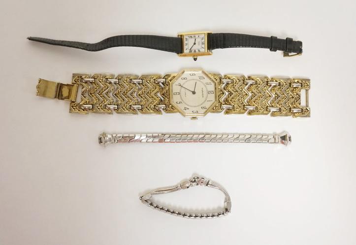 PARKER & SEIKO LADYS WATCHES: PARKER & SEIKO LADYS WATCHES, INCLUDES 2 EXTRA BANDS
