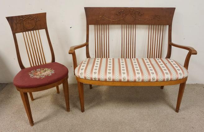 2 PC PETITE PARLOR FURNITURE (1 of 3)