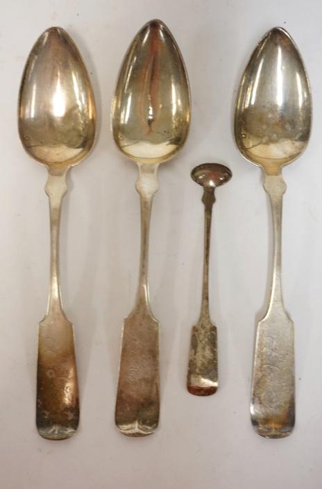 4 COIN SILVER SPOONS (1 of 2)