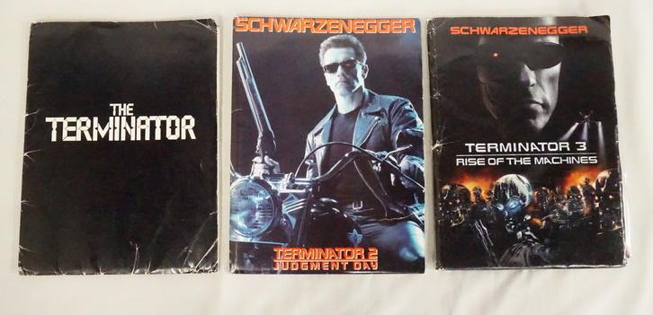 3 THE TERMINATOR MOVIE PRESS KITS (1 of 6)