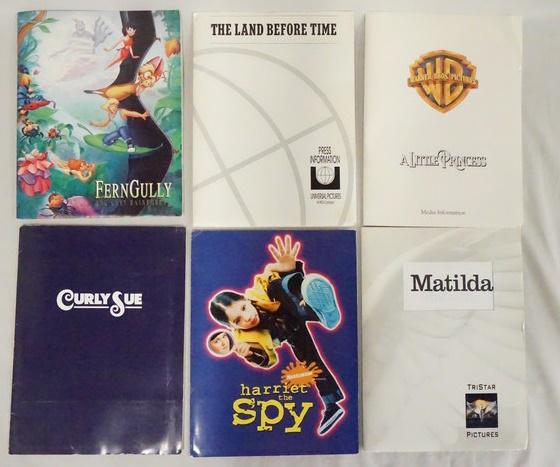 6 MOVIE PRESS KITS (1 of 9)