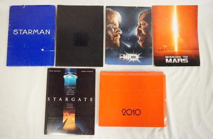 6 SCI-FI MOVIE PRESS KITS (1 of 7)