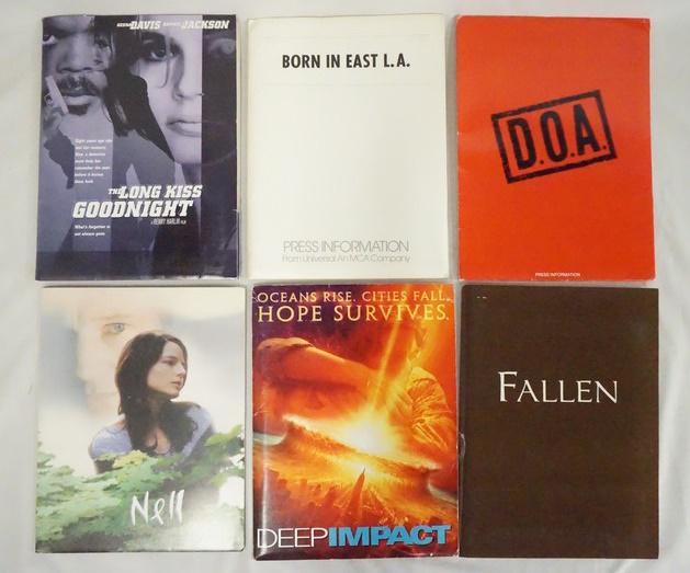 6 MOVIE PRESS KITS (1 of 8)