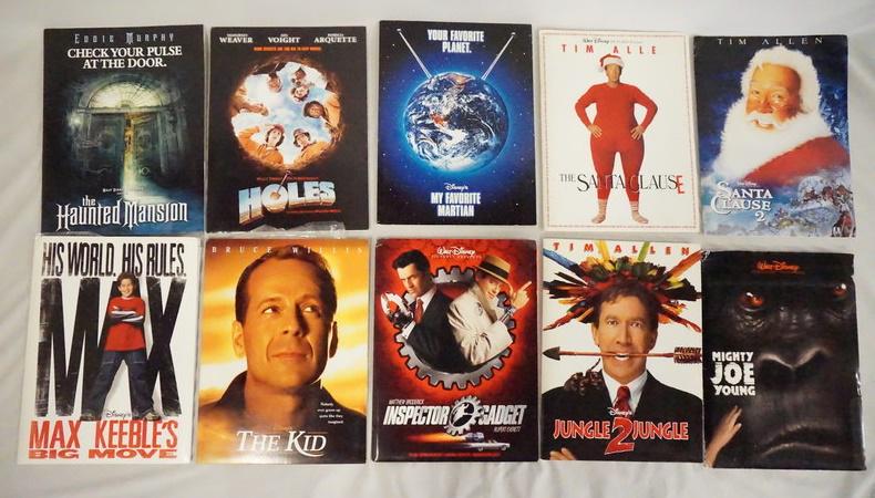 10 DISNEY MOVIE PRESS KITS (1 of 6)
