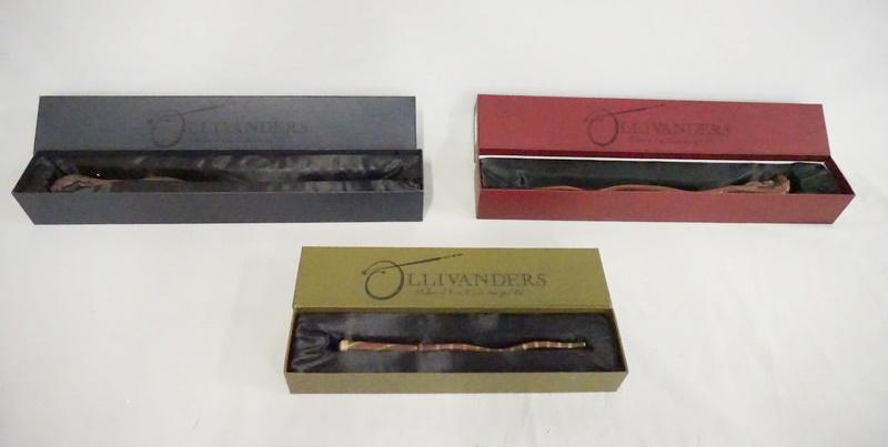 3 HARRY POTTER *OLLIVANDERS* WANDS (1 of 6)