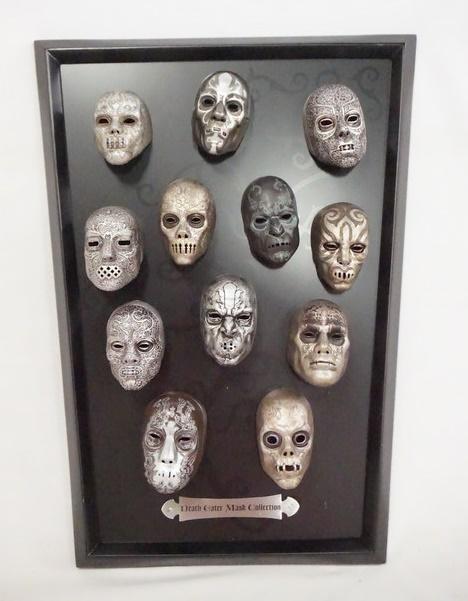 HARRY POTTER DEATH EATER MASK COLLECTION (1 of 2)