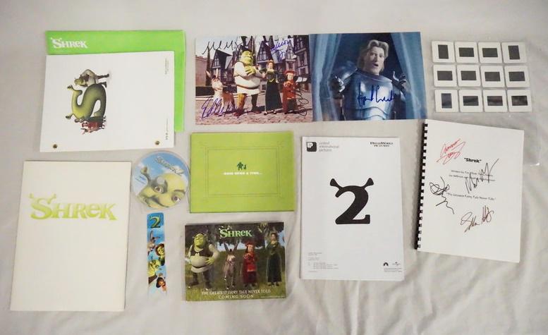 LOT OF SHREK MEMORABILIA (1 of 7)