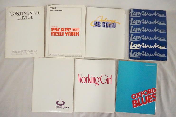7 MOVIE PRESS KITS (1 of 7)