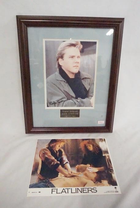 FLATLINERS KEIFER SUTHERLAND SIGNED PRINT W/ COA (1 of 4)