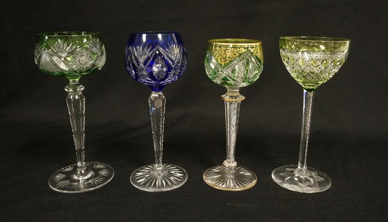 4 COLOR CUT TO CLEAR GOBLETS (1 of 1)