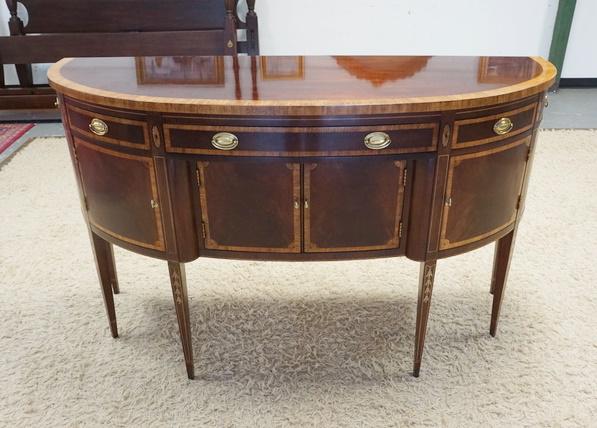 HICKORY & WHITE BANDED SIDEBOARD (1 of 4)