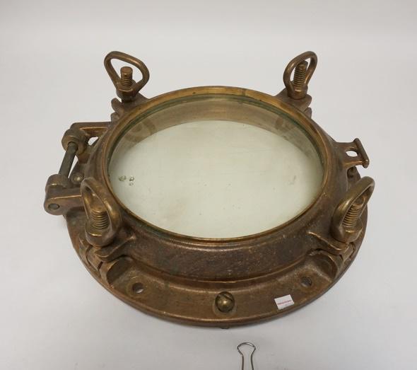 LARGE BRASS PORTHOLE (1 of 3)