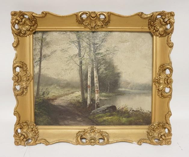 CT MICHELL OIL ON CANVAS, LANDSCAPE (1 of 5)