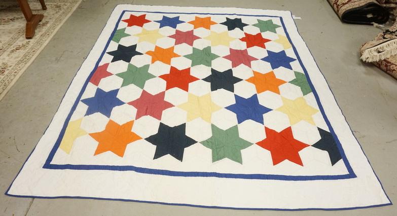 CONTEMPORARY STAR QUILT (1 of 3)