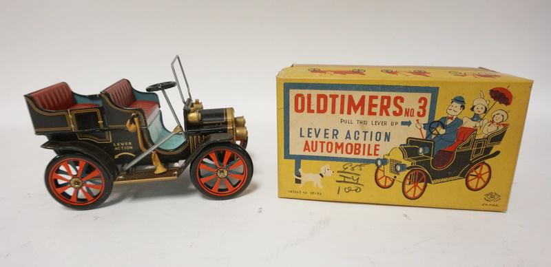 OLD TIMERS #3 TIN ROADSTER IN BOX (1 of 3)