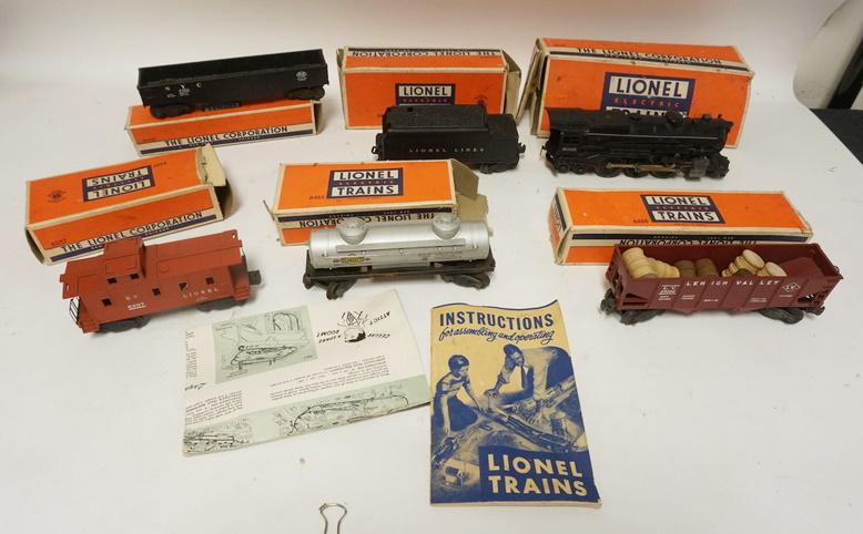 Lionel train boxes outlet