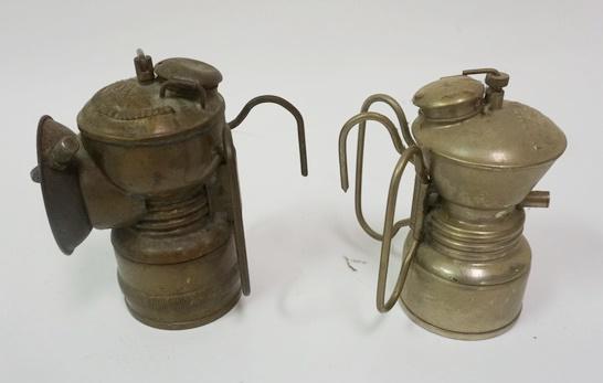 ANTIQUE BRASS LAMPS (1 of 2)