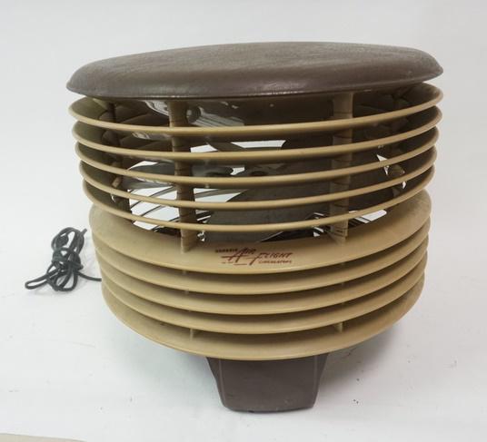 ROUND HANOVIA AIR FLIGHT CIRCULATORS FAN (1 of 2)