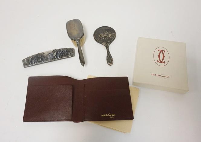 4 PIECES CARTIER WALLED STERLING SILVER (1 of 1)