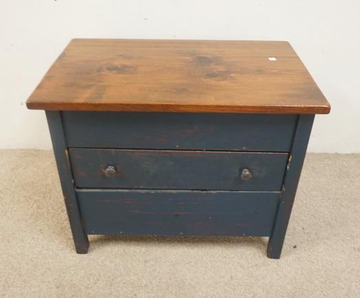 SMALL COUNTRY CHEST W/2 DRAWERS (1 of 2)