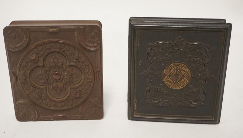 ANTIQUE TIN TYPES IN HARD CASED FRAMES (1 of 2)