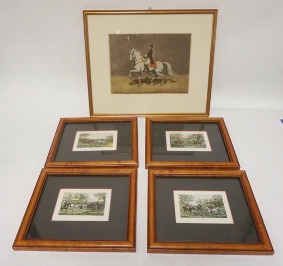 5 PIECE FRAMED ARTWORK (1 of 2)