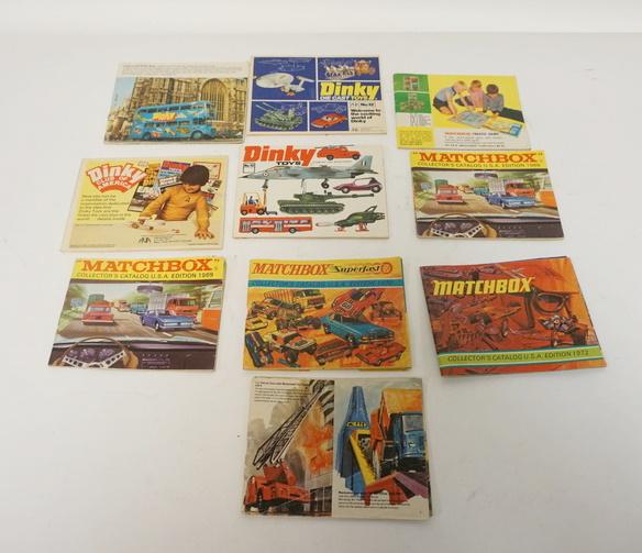 10 DINKY & MATCHBOX CATALOGS (1 of 1)