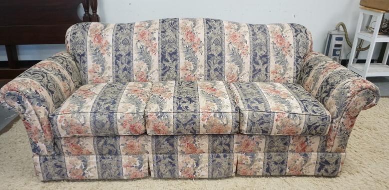 TEMPLE UPHOLSTERED SOFA: TEMPLE UPHOLSTERED SOFA 83 IN W