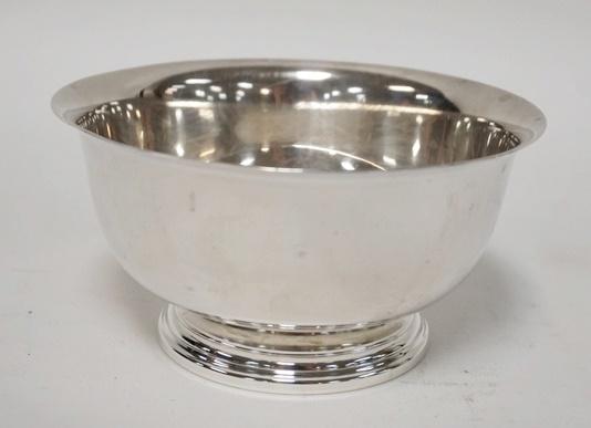 SMALL STERLING SILVER REVERE BOWL (1 of 2)