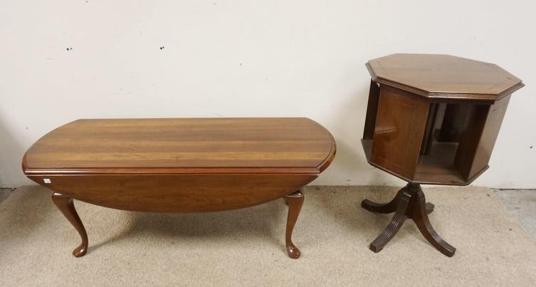 PENSYLVANIA HOUSE BLACK CHERRY COFFEE TABLE (1 of 2)