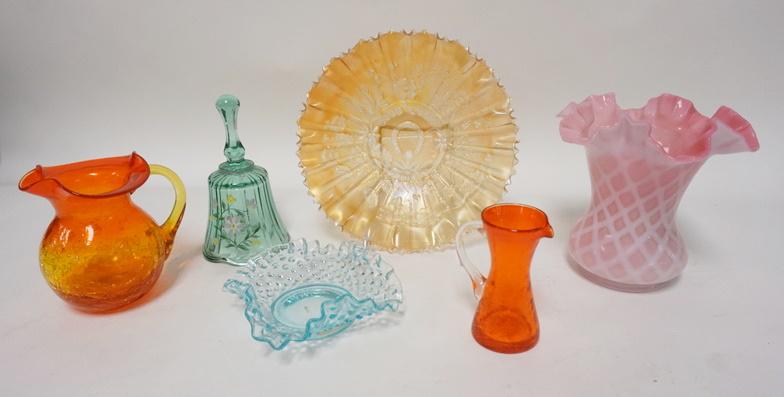ASSORTED GLASS INCLUDING CARNVAL (1 of 1)